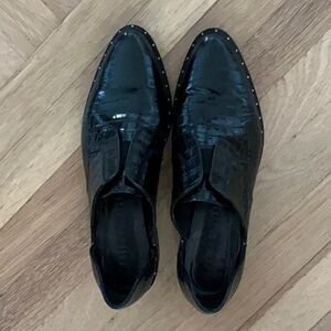 Freda Salvador Laceless DOrsay Oxford Sz 8.5